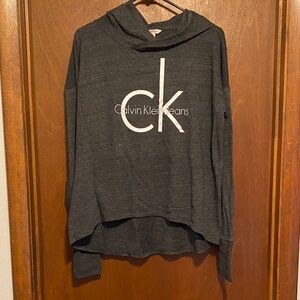 Calvin Klein Jeans Charcoal Hoodie